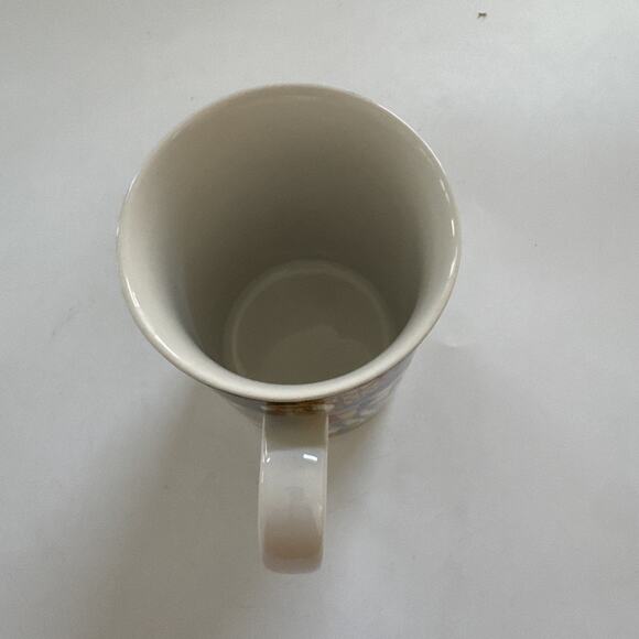 Vintage MISONO Cafe Paris Coffee Mug Women Hats 4914 Casual Setting 1994 Art - Picture 5 of 8